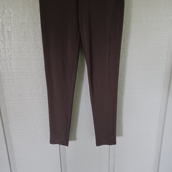 Clara Sun Woo Legging Jersey Pull On Elastic Waist Size M - Picture 3 of 11